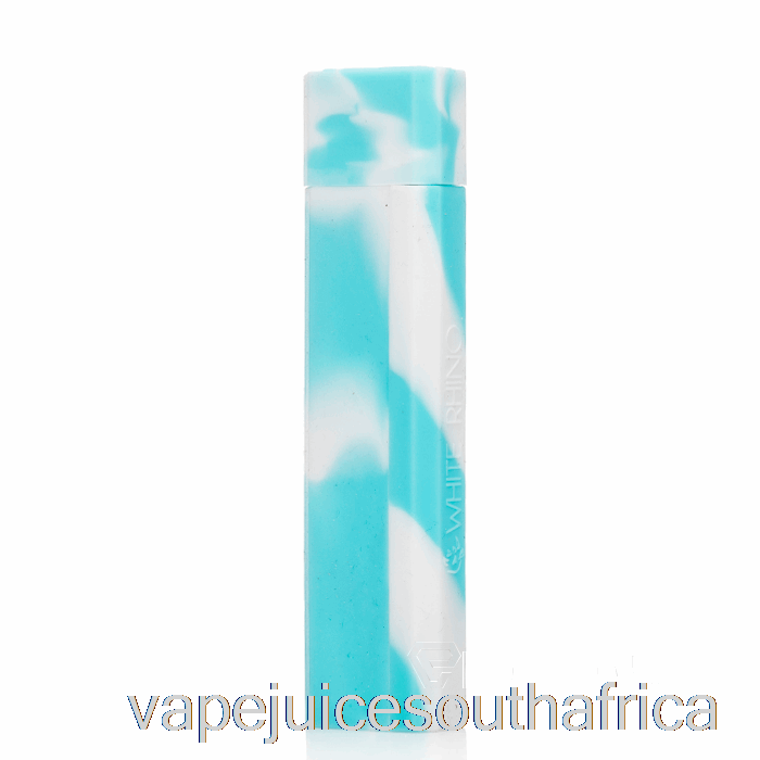 Vape Juice South Africa White Rhino Silicone Dab Out [Quartz] Baby Blue White (Uv Glow)